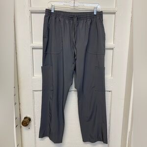 Scrubaid scrubs pant cargo 4way stretch gray color women’s size XL